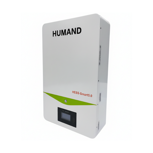 Humand 51.2V 100Ah LiFePO4 Battery for Home Office Solar Energy Storage
