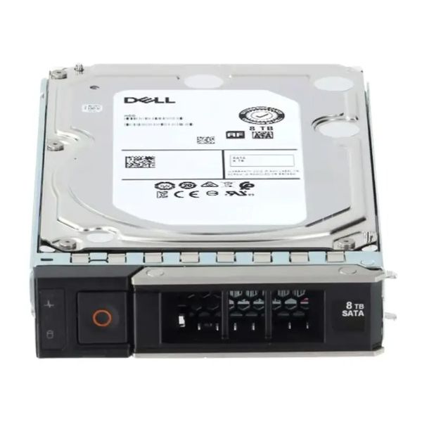 Dell 3.5-inch 8TB SATA 6Gbps 512e 7.2K RPM Hot-Plug Internal Hard Drive