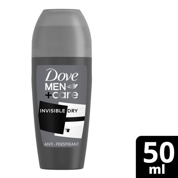 Dove Men+Care Invisible Dry Antiperspirant Roll-On Deodorant 50ml