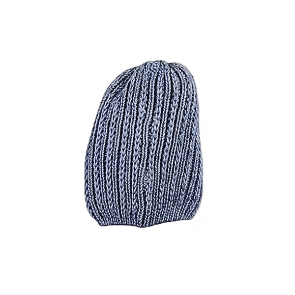 Adult Knitted Beanie - Large Fit Comfort and Everyday Style - Grey