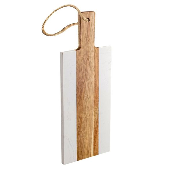 Marble Charcuterie/Cheese Board with Handle