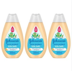 Johnson's Pure Protect Kid's Bath 300ml - Pack of 3