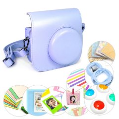 Tuff-Luv 9-in-1 Instax Mini 8 &amp; 9 Camera Accessories Bundle - Blue
