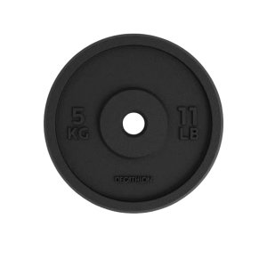 Corength Decathlon Cast Iron Weight Training Disc Weight 5 kg 28 mm