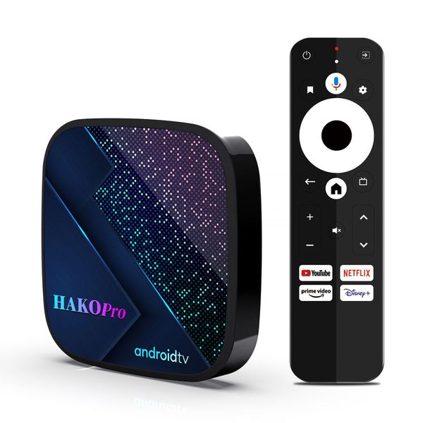 Google &amp; Netflix certified TV Box Hako Pro Android 11 4K UHD with DSTV Now