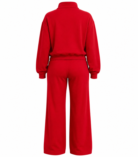 Secret Shield Passion Red Luxe Cotton Set