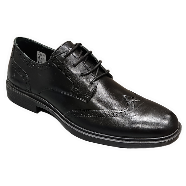 Hush Puppies Victor Brogue Black