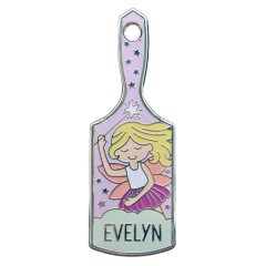 Girl's personalised Hairbrush - Evelyn