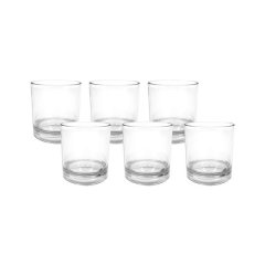 Clear 6 Piece Whiskey Glass - 410ml - CB13-01