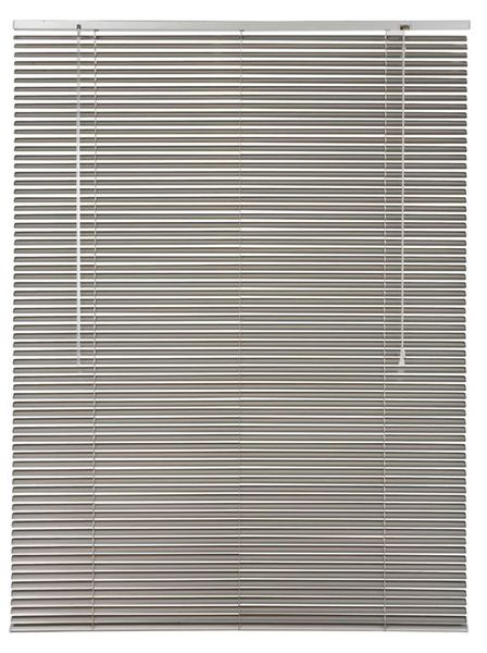 Decor Depot 25mm Aluminium Venetian Blinds - Silver (1200mm x 2200mm)