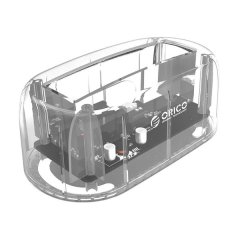Orico USB3.0 2.5" / 3.5" HDD|SSD Dock Transparent