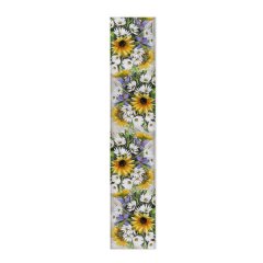 Yellow Flowers By Stella Bruwer Table Runner
