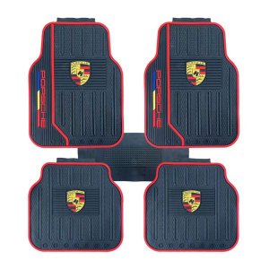CM-01-5, Universal 5 PCS Heavy Duty Rubber 3D Moulded Car Floor Mat