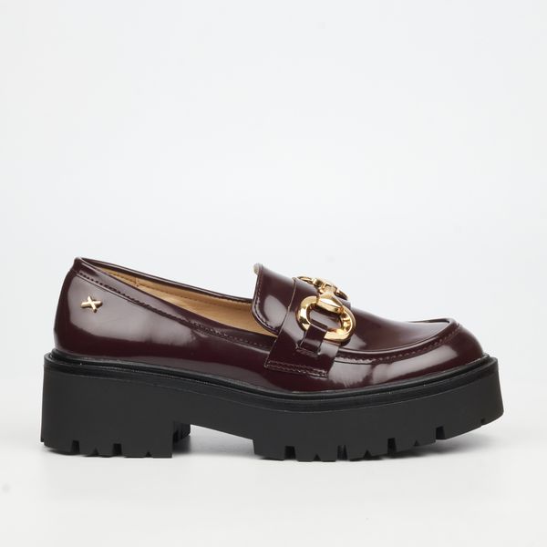 ROCK &amp; CO Hendrix 5 Women Faux Patent Shoes - Plum