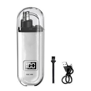 Precision Nose &amp; Ear Hair Trimmer - Painless USB Rechargeable Shaver