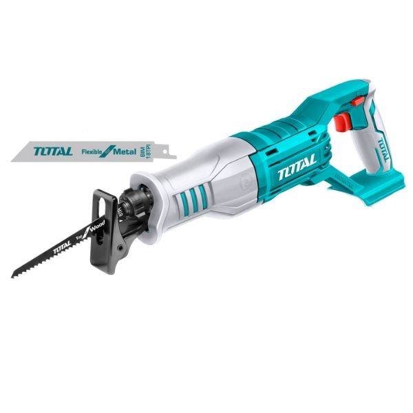 Total Tools - Reciprocating Saw with 2 x Saw Blades