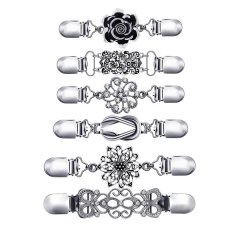 Fashion Clothing Accessories Vintage Cardigan Clip - Set of 6 - 5cm