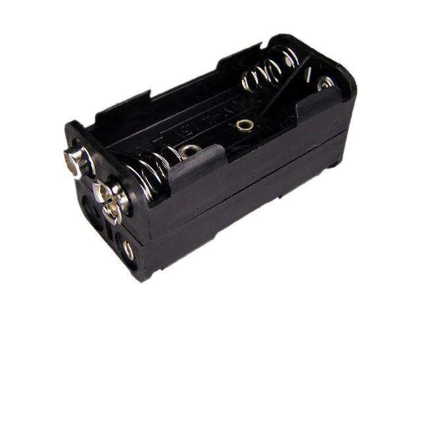 UM4X4 - Battery Holder with Snap Terminal for 4 x AAA Batteries