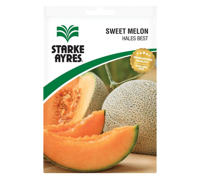 Sweet Melon Hales Best Seeds - 2 Packs