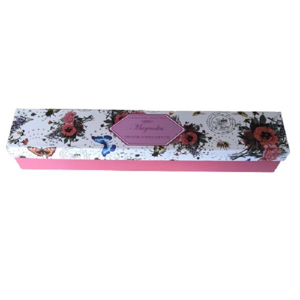 Drawer Liners Scented in Gift Box - Magnolia, 6 Sheets (42x58cm each)