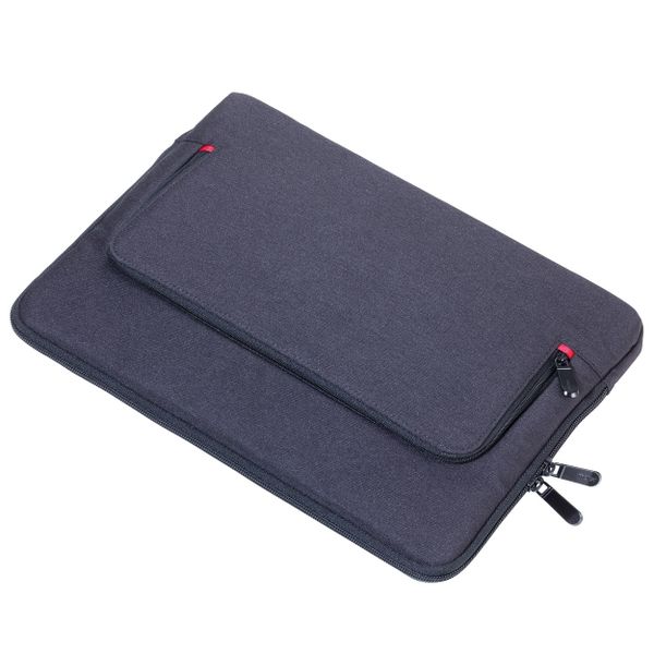 TROIKA Laptop Bag &amp; Portfolio Document Bag for Tablet up to 13": Black