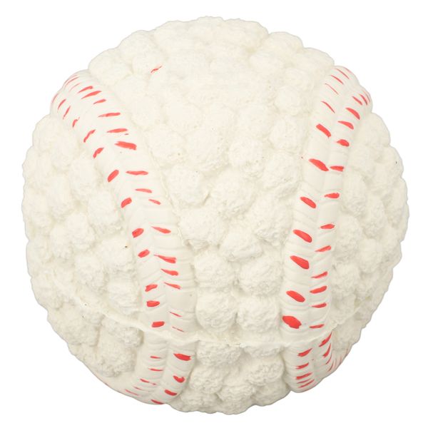 Squeaky Dog Ball Teether Ball Teething Chewable Tennis Fun Interactive ToyL