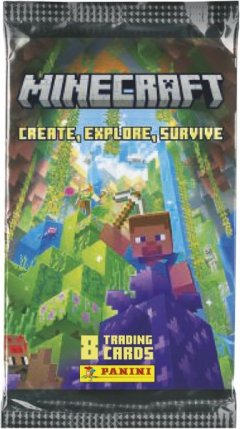 Panini Minecraft 3 Trading Card Booster (8 Cards)