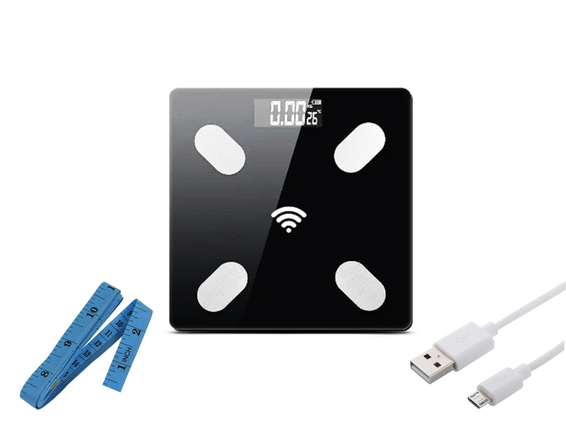 Rechargeable Smart Weight Scale Body Fat Scale