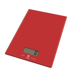 Casa - Glass Kitchen Scale - Rosso