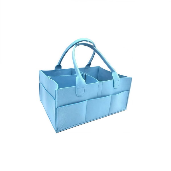 Baby Foldable Diaper Caddy Storage Holder Carrier Bag -Pink