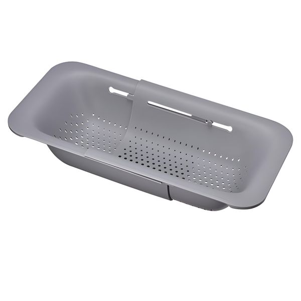 Over the Sink Kitchen Colander Strainer Basket Extendable &amp; Sink Stainer