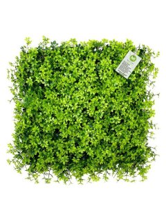 Masturf Premium Maple 50 x 50cm Fake Leaves UV Green Wall Panel