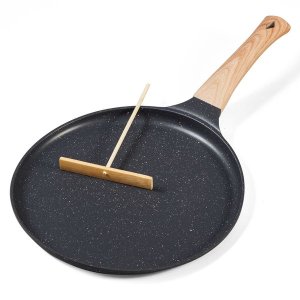 Chenshia 28cm Non-Stick Frying Pan, Induction Base Crepe &amp; Pancake Griddle