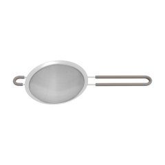Tramontina Softta Stainless-Steel Sieve/Sifter, Grey Silicone Handle - 12cm