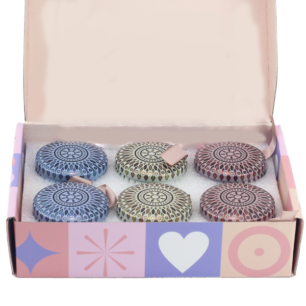 Scented Soy Wax Candles - Gift Set for Scented Home Decorations