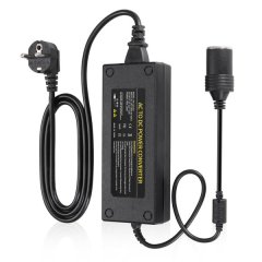 220V to 12V10A Car Cigarette Lighter Socket Car Refrigerator Power Adapter