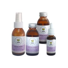 BabyNature - Sleepy Massage Oil + Bath Oil + Linen Spray + Sleep Drops