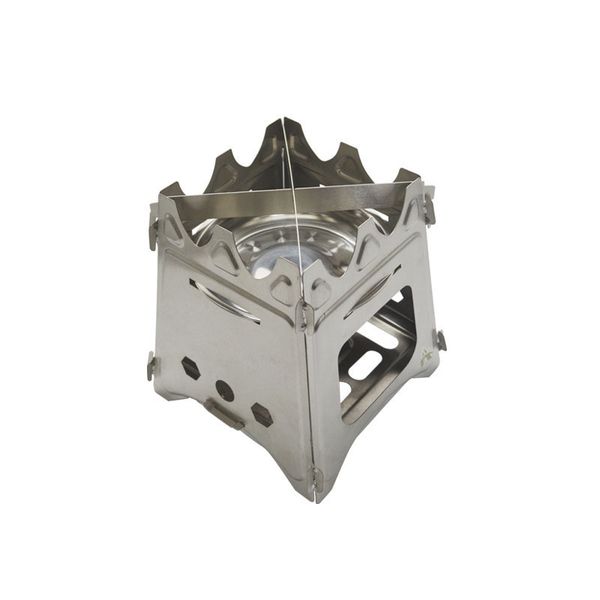 Wood Burning Stove Outdoor Camping Multi-Fuel Alcohol Stove BBQ Stove