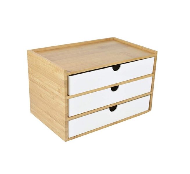 Nordic Haven 3-Drawer Storage Tower