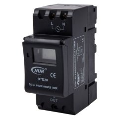 Digital Timer Mini Rail 20A