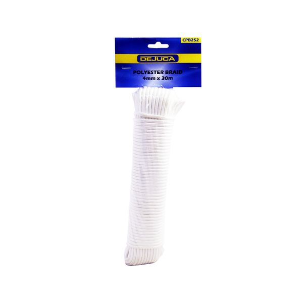 Dejuca - Polyester Braid - 4mm X 30m - (hank)