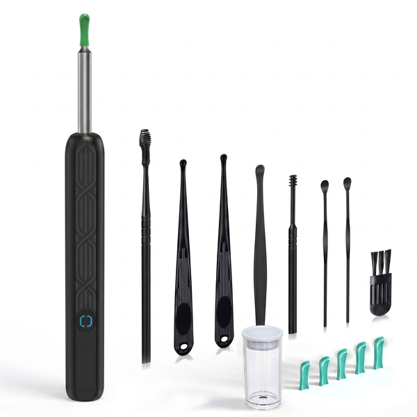 Wi-Fi Smart Visual Ear Wax Removal Tool: 3.6mm Endoscope Camera with LED