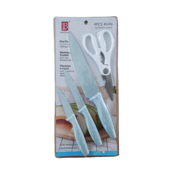 4 Piece Kitchen Knife Set - Professional Chef Knife