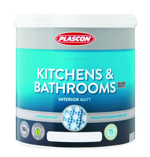 Plascon Kitchens &amp; Bathrooms 2.5 L