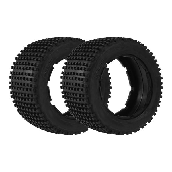 Off-Road Rear Tyres Thicken Skin Set for 1/5 HPI ROFUN BAHA ROVAN KM Baja 5
