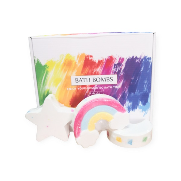 Premium Set of 3 Bath Bombs - Relaxing Aromatherapy Spa Gift Set
