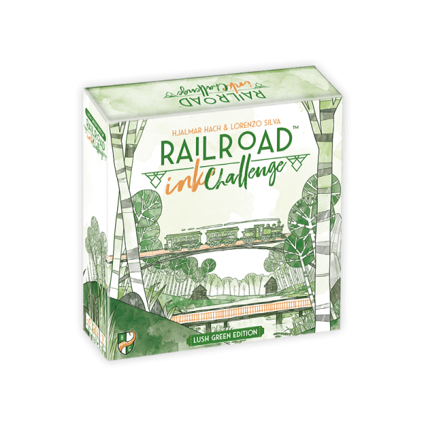Rail Road ink Challenge - Lush Green Edition