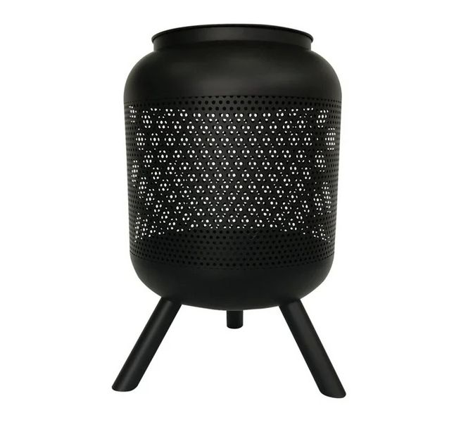 Cylindrical Outdoor Fire Pit