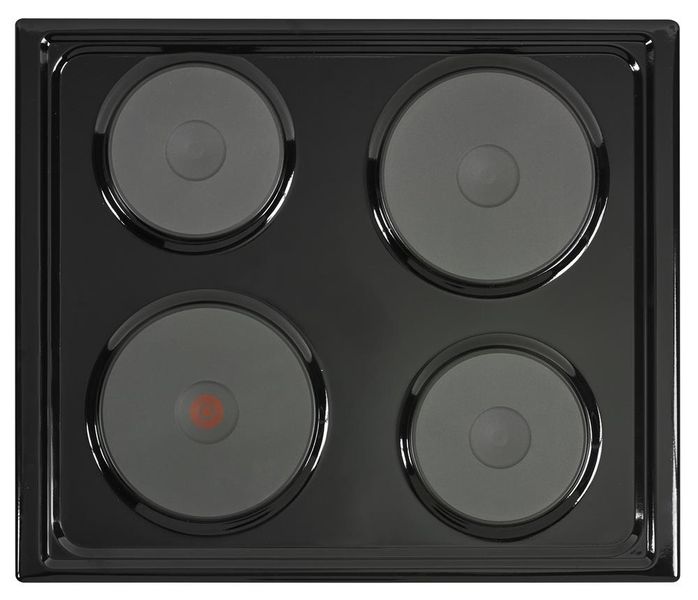 Defy DHD332 60cm Slimline Solid Hob w/no Control Panel - Black