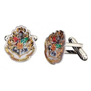 Harry Potter Hogwarts Crest Cufflinks (Parallel Import)